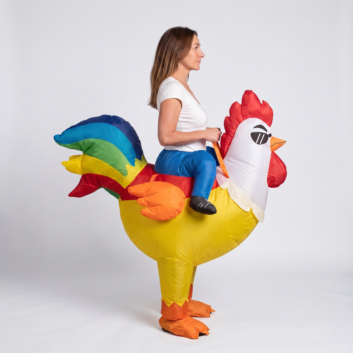 Inflatable Chicken Costume